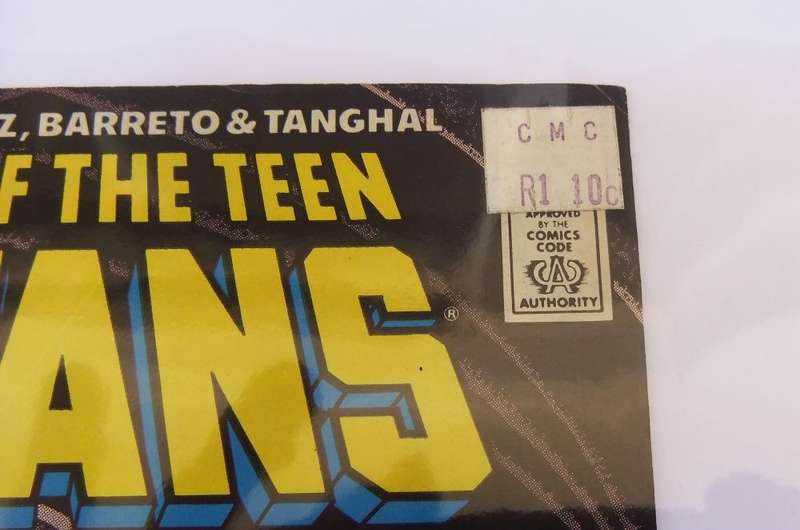 1988 DC COMICS - TALES OF THE TEEN TITANS #89