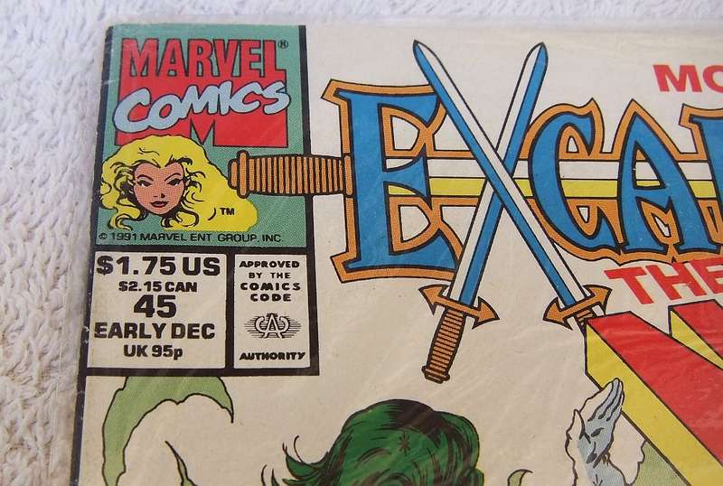 MARVEL COMICS - 1991 EXCALIBUR #45