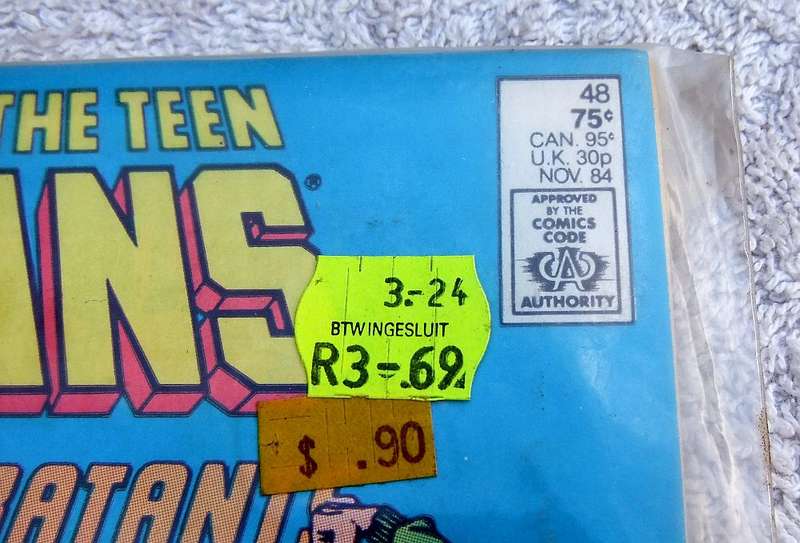 1984 DC COMICS - TALES OF THE TEEN TITANS #48