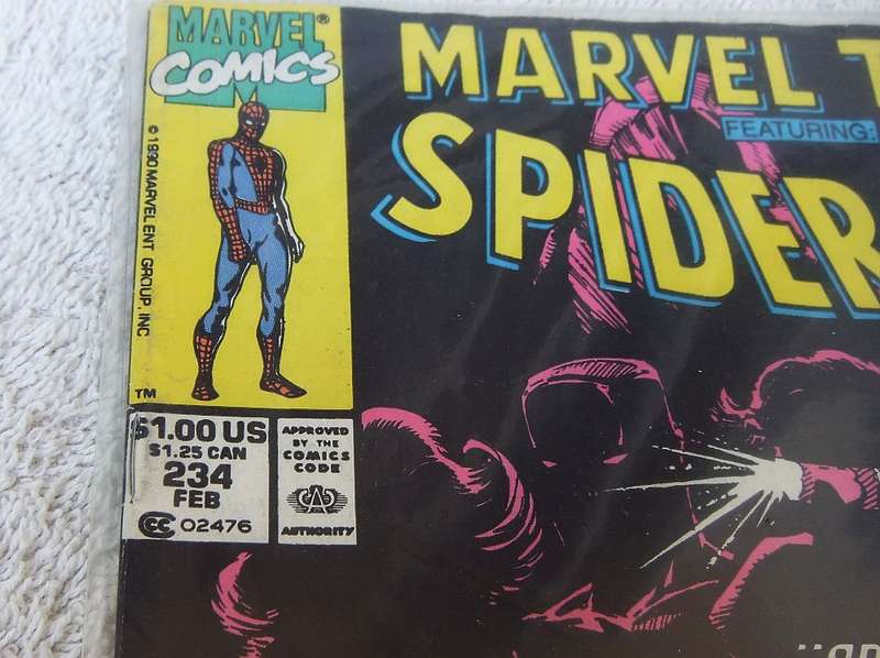 MARVEL COMICS - 1990 MARVEL TALES #234 FEATURING SPIDER-MAN - MORBIUS