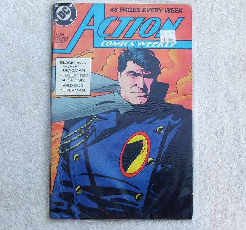 DC COMICS - 1988 ACTION COMICS WEEKLY #603
