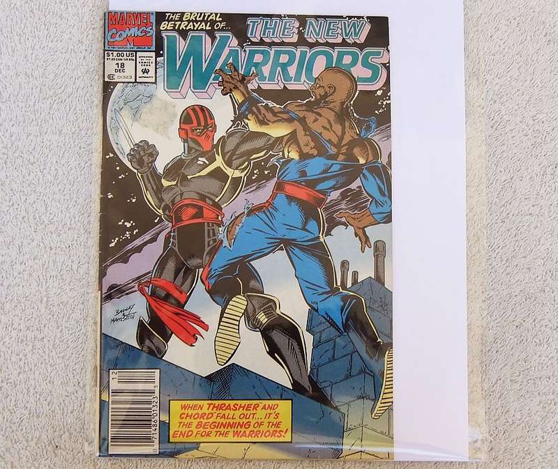 1991 MARVEL COMICS - THE NEW WARRIORS #18