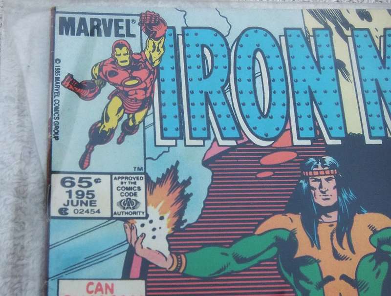 1985 MARVEL COMICS - IRON MAN #195