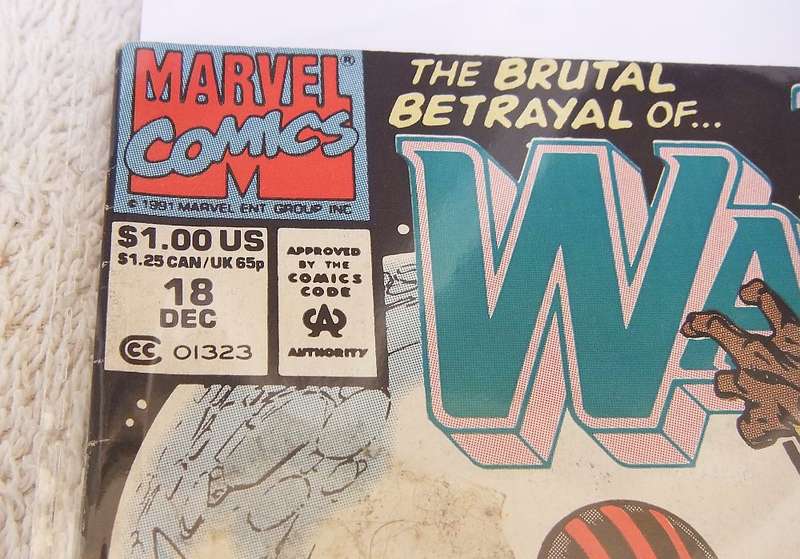 1991 MARVEL COMICS - THE NEW WARRIORS #18