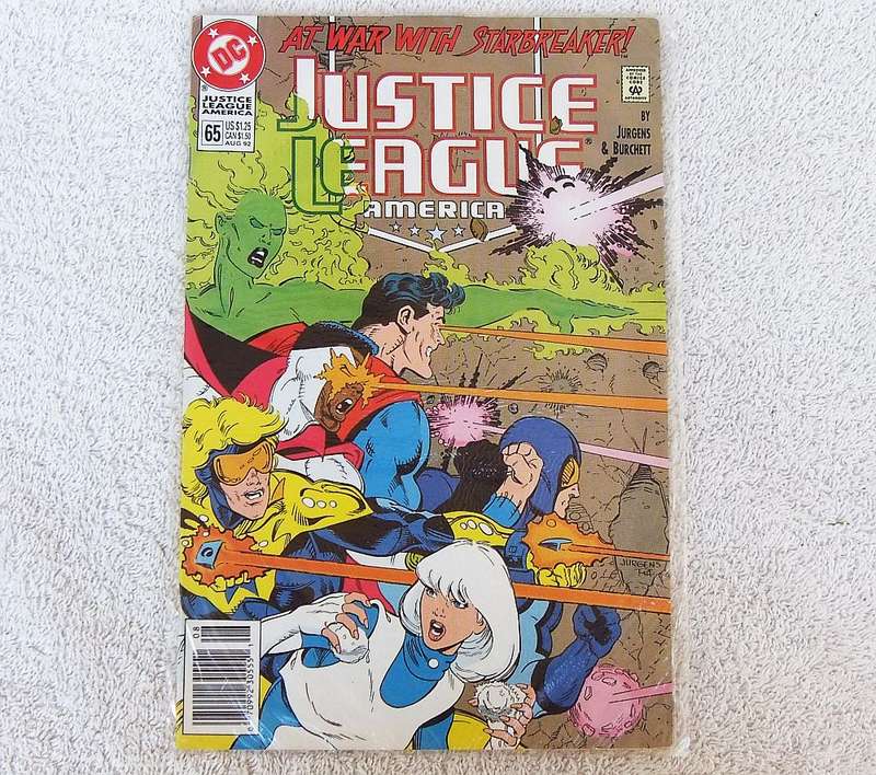 DC COMICS - 1992 JUSTICE LEAGUE OF AMERICA #65