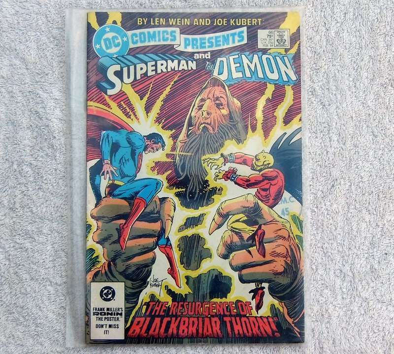 1984 DC COMICS - SUPERMAN #66 ( AND THE DEMON )