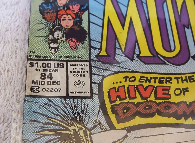 1989 MARVEL - THE NEW MUTANTS #84