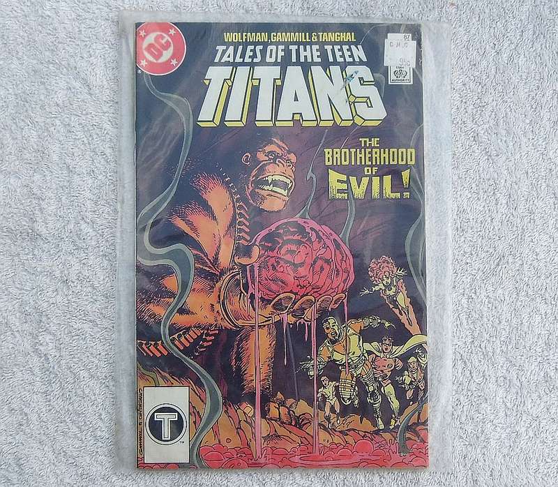1988 DC COMICS - TALES OF THE TEEN TITANS #87