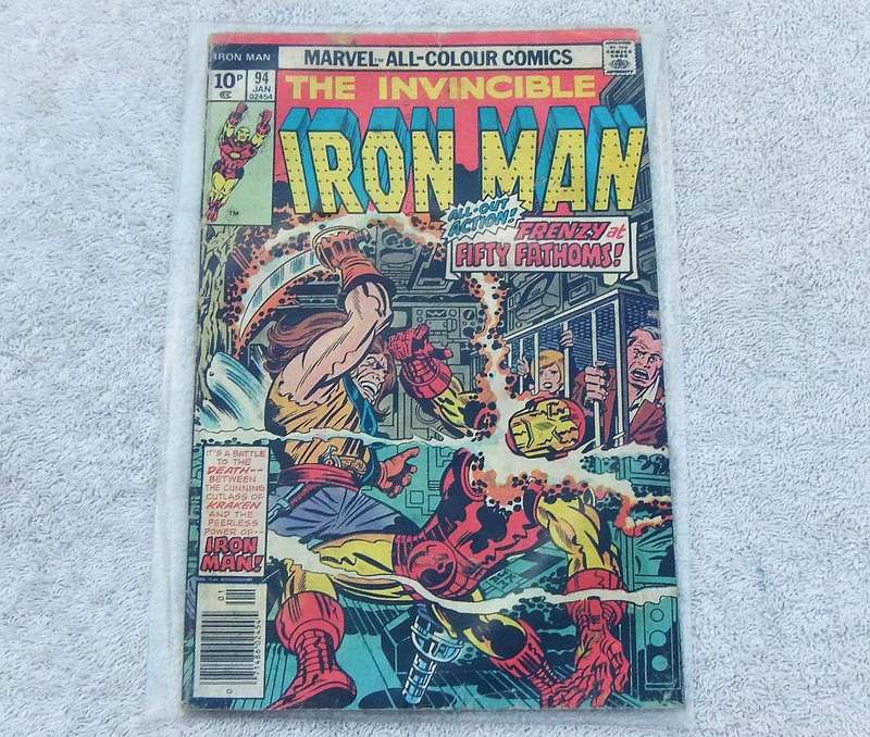 MARVEL ALL-COLOUR COMICS - 1977 THE INVINCIBLE IRON MAN #94