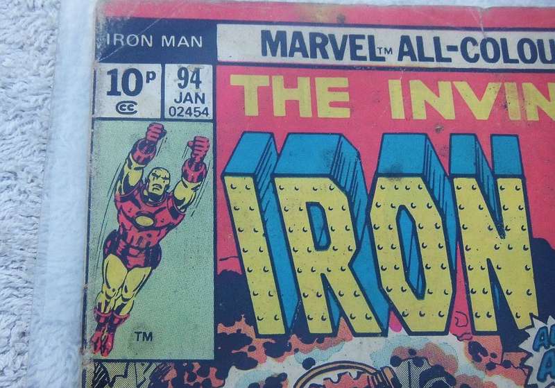 MARVEL ALL-COLOUR COMICS - 1977 THE INVINCIBLE IRON MAN #94