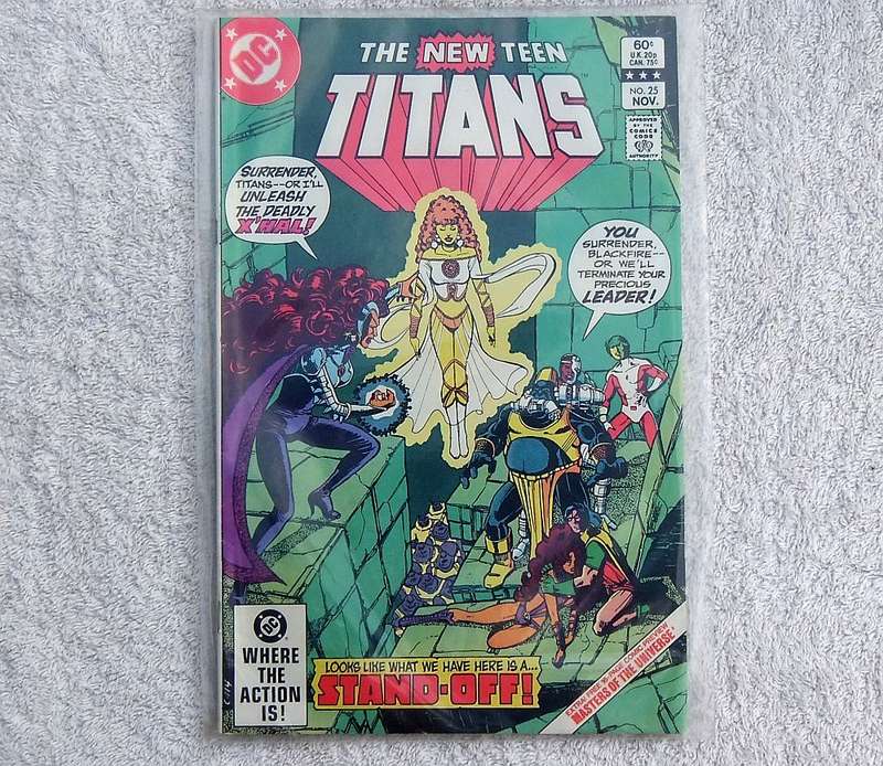 1982 DC COMICS - THE NEW TEEN TITANS #25