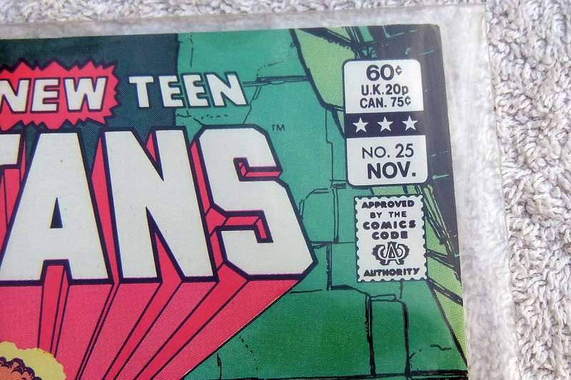 1982 DC COMICS - THE NEW TEEN TITANS #25