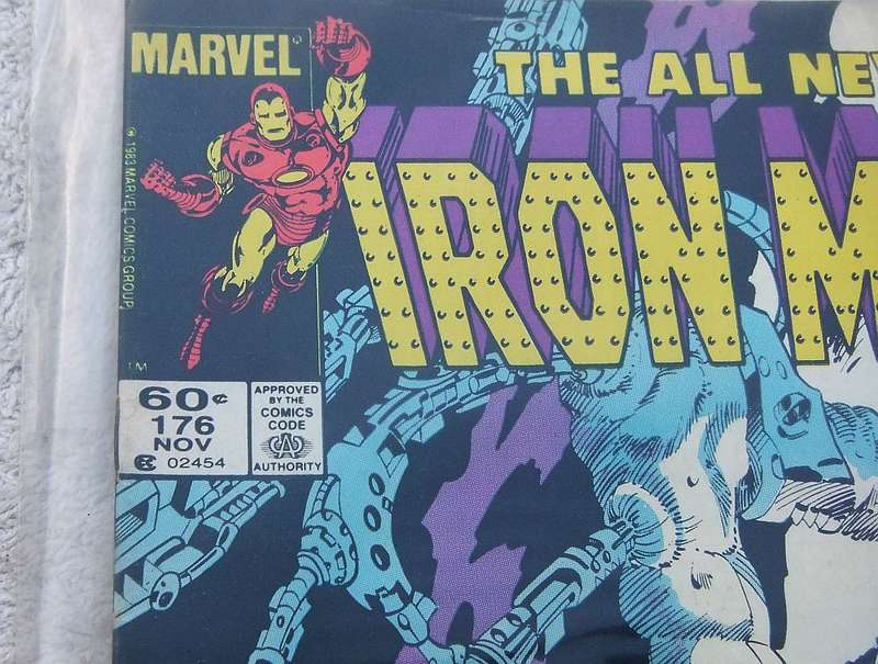 MARVEL COMICS - 1983 THE ALL NEW IRON MAN #176