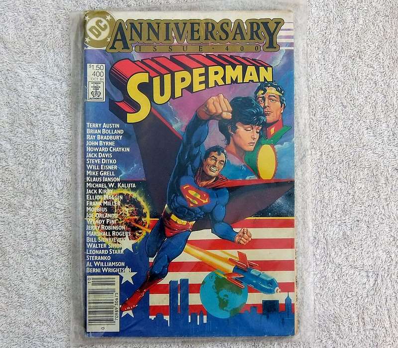 1984 DC COMICS - SUPERMAN #400 ( ANNIVERSARY ISSUE 400 )