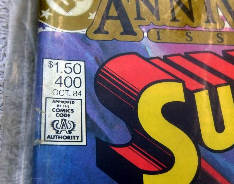 1984 DC COMICS - SUPERMAN #400 ( ANNIVERSARY ISSUE 400 )