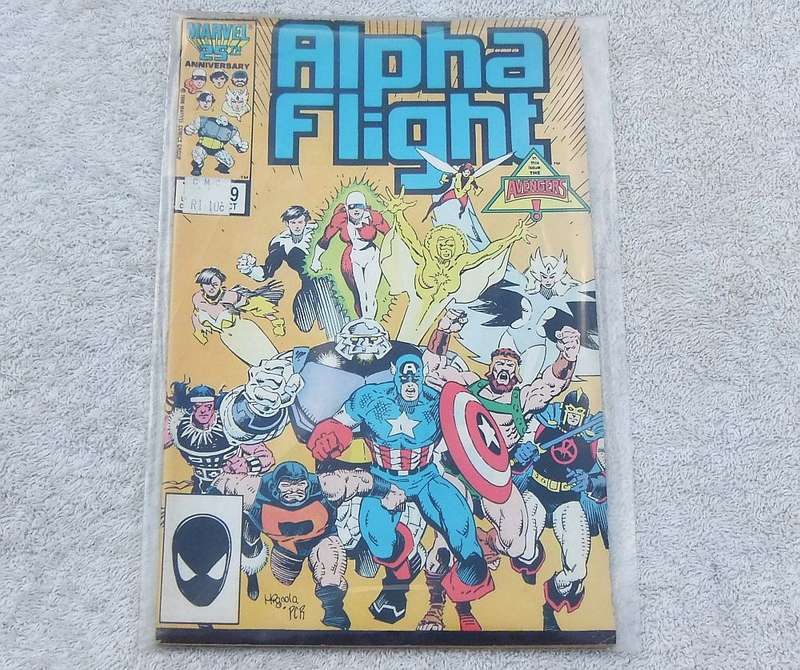 1986 MARVEL COMICS 25TH ANNIVERSARY - ALPHA FLIGHT #39