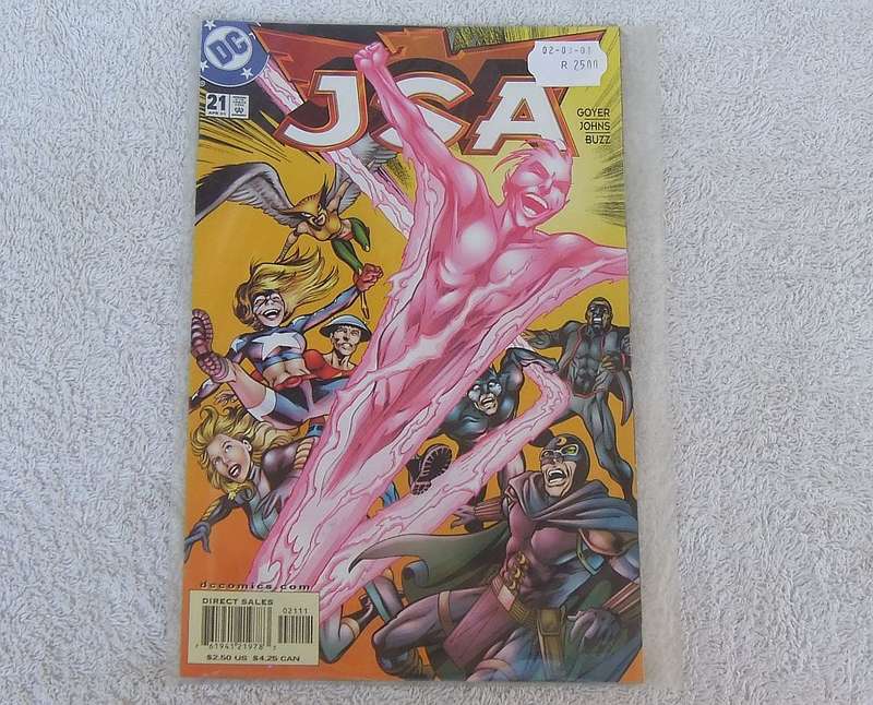 JSA #21 (2001) JUSTICE SOCIETY OF AMERICA