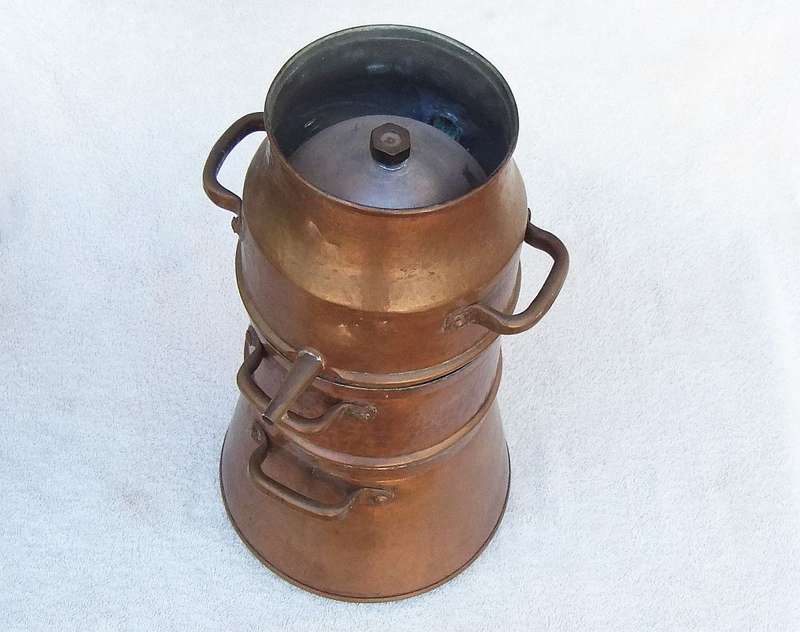 AN OLD TURKISH BREWING STILL - ALL PARTS YOU SEE ARE INCLUDED - NO CLUE HOW IT WORKS
