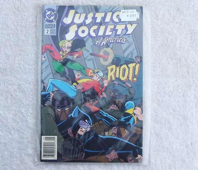 DC COMICS - 1992 JUSTICE SOCIETY OF AMERICA #2