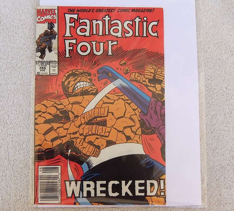 1991 MARVEL COMICS - FANTASTIC FOUR #355