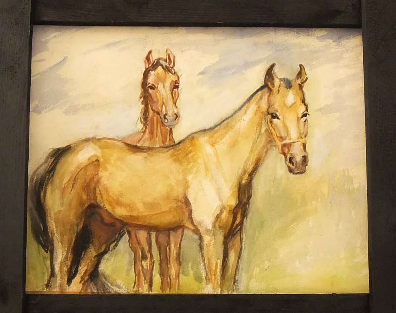 AN ORIGINAL SKETCH BY HEDWIG BRECHER EIBUSCHITZ - UNFRAMED