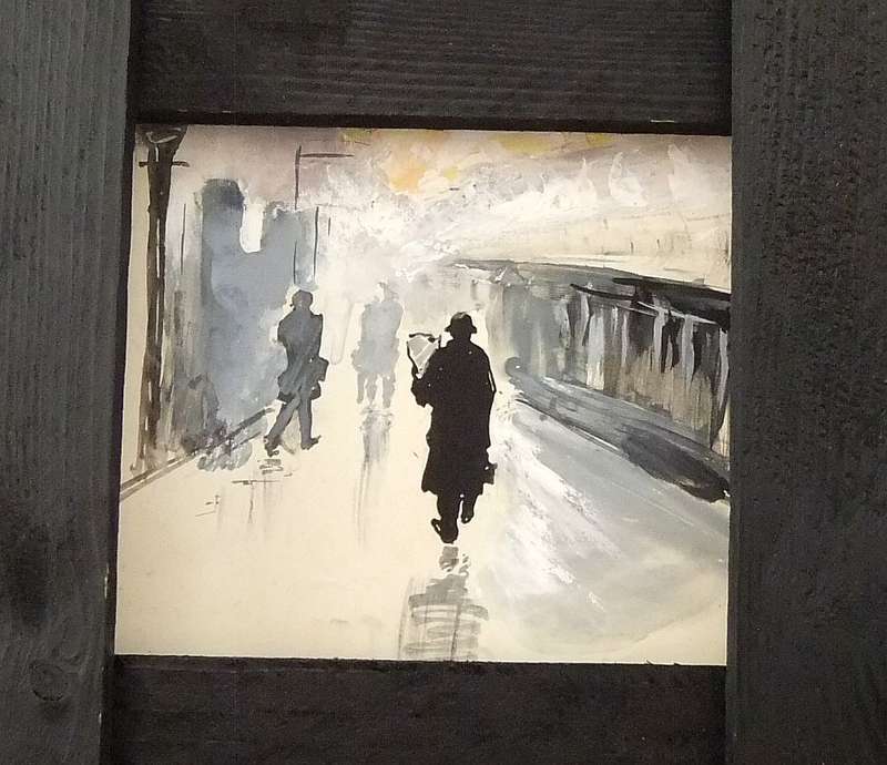 AN ORIGINAL WATERCOLOUR PAINTING BY HEDWIG BRECHER EIBUSCHITZ - UNFRAMED