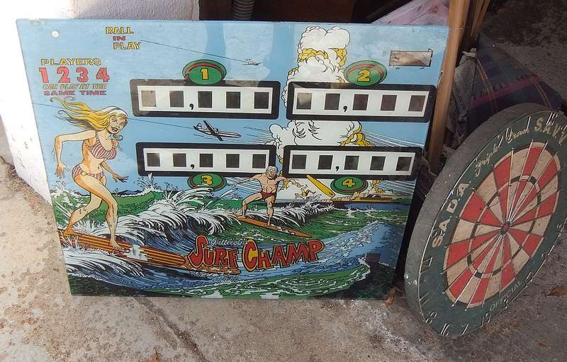 SUPER RARE !! THREE VINTAGE 1970`S PINBALL MACHINE BACKGLASSES - AWESOME MANCAVE STUFF !!