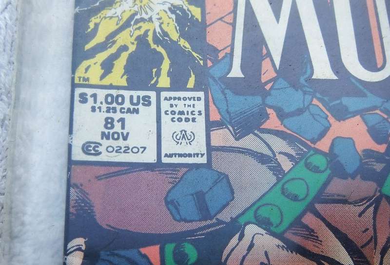 MARVEL - 1989 THE NEW MUTANTS #81