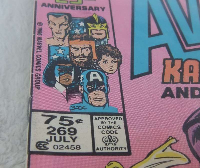 Avengers #269 1986 KANG-Marvel comic book