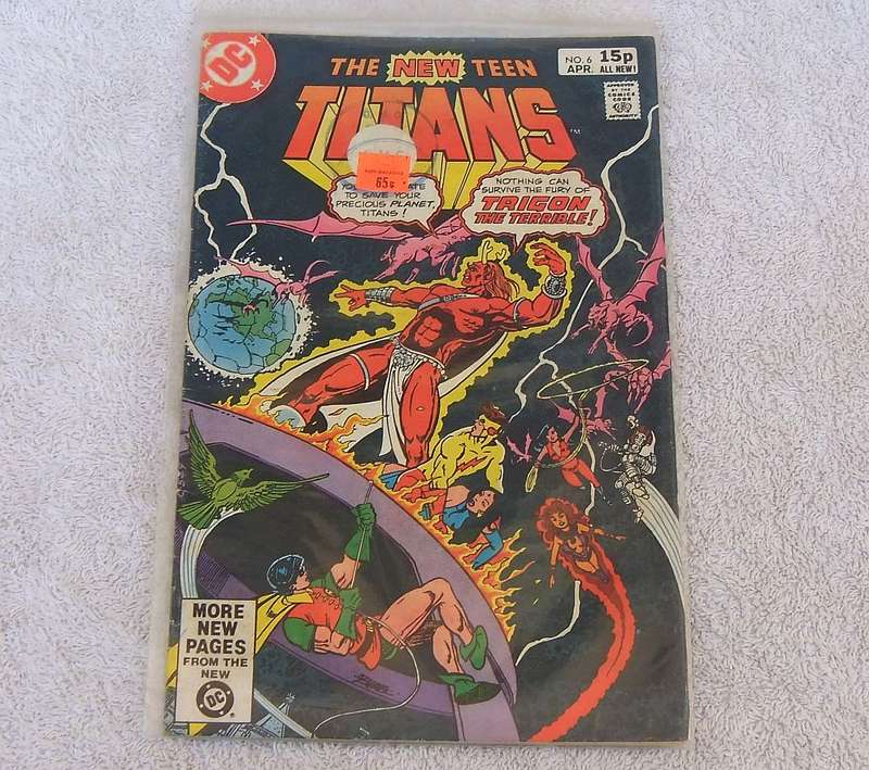 THE NEW TEEN TITANS #6 ( 1981 )