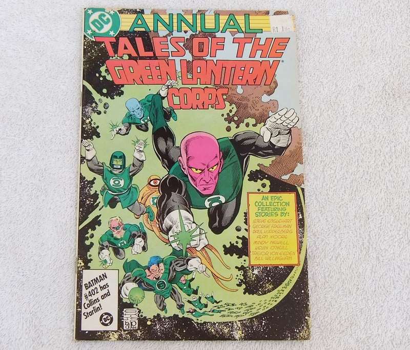 1986 DC COMICS - THE GREEN LANTERN CORPS ANNUAL #2 - PRELOVED - FREE COMBINING