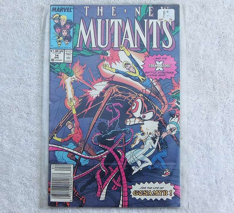 MARVEL - 1989 THE NEW MUTANTS #74