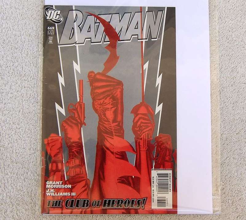 2007 DC COMICS - BATMAN #669