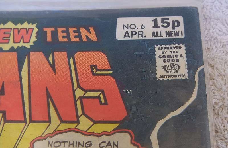 THE NEW TEEN TITANS #6 ( 1981 )
