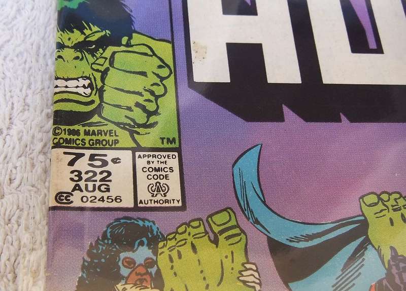 1986 MARVEL COMICS GROUP - THE INCREDIBLE HULK #322