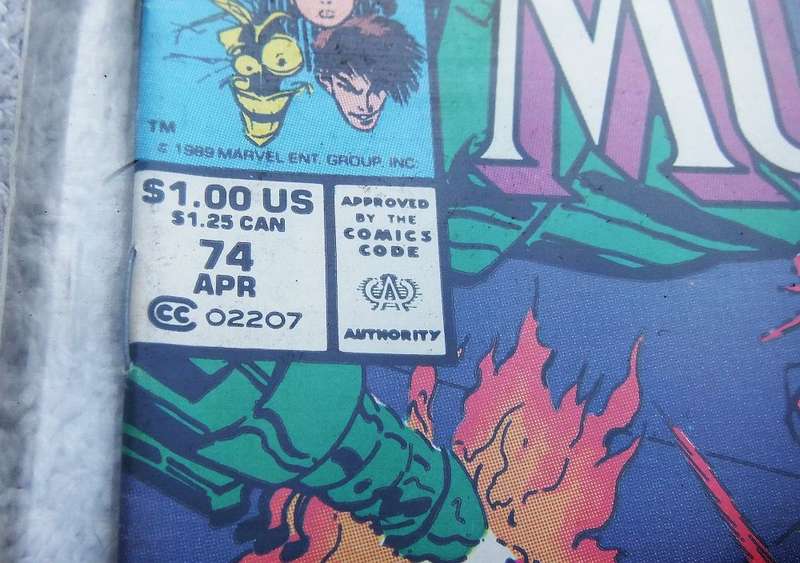 MARVEL - 1989 THE NEW MUTANTS #74