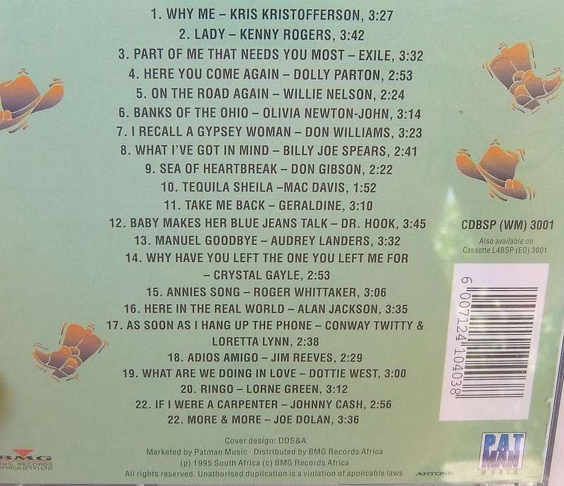 3 CD LOT !! THE VERY BEST OF COUNTRY VOLUME ONE , TWO & THREE - 66 SONGS - VARIOUS ARTISTS !!