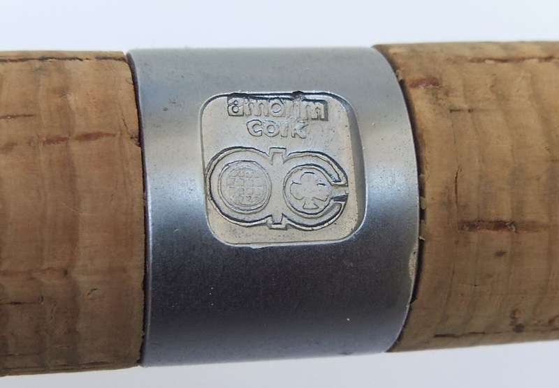 A VINTAGE CORKSCREW BY AMORIN CORK WITH CORK HANDLE