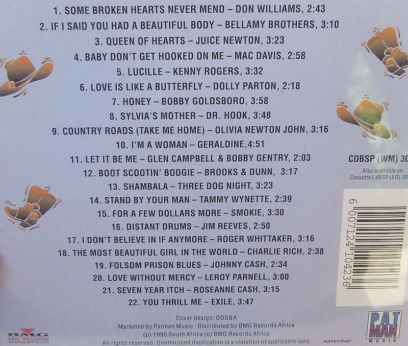 3 CD LOT !! THE VERY BEST OF COUNTRY VOLUME ONE , TWO & THREE - 66 SONGS - VARIOUS ARTISTS !!