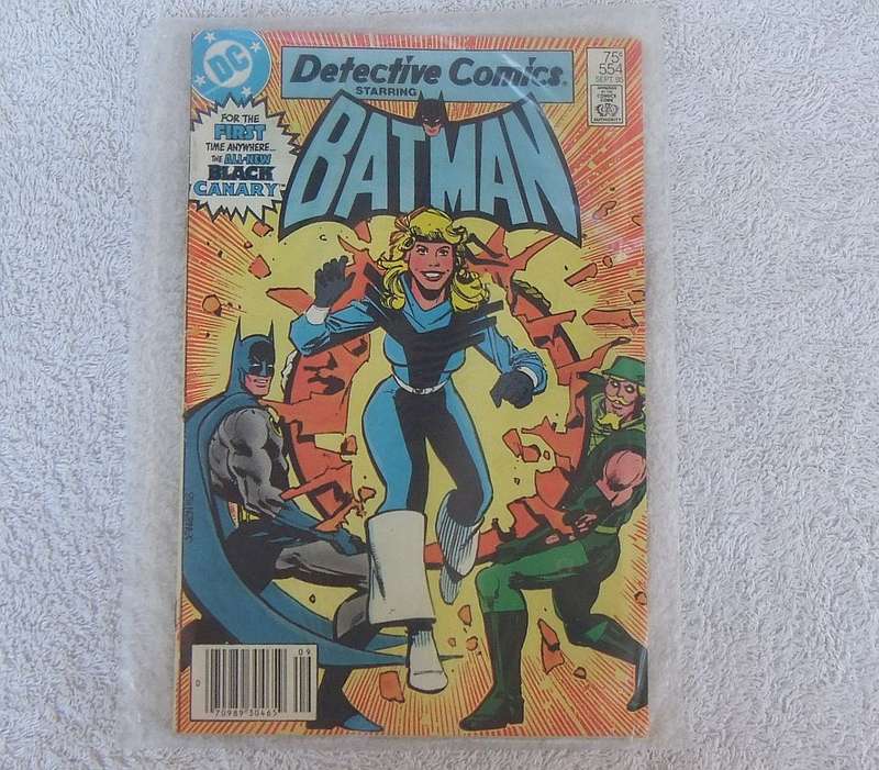 Detective Comics #554 - New Black Canary Costume! Batman - 1985