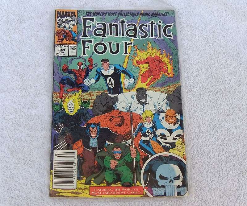 1990 MARVEL COMICS - THE FANTASTIC FOUR #349