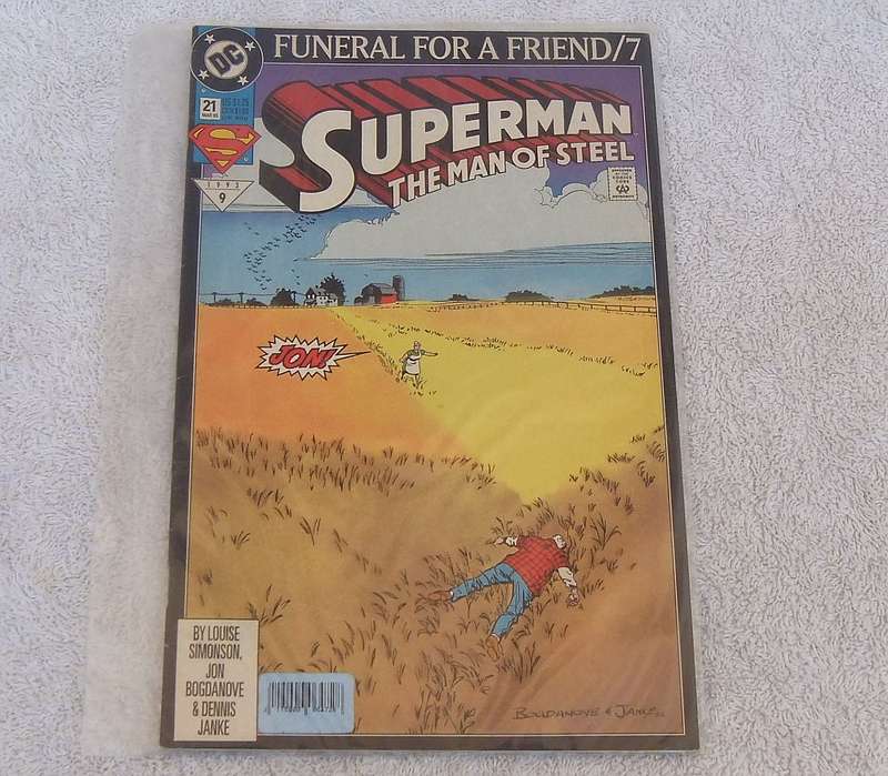 DC COMICS - SUPERMAN THE MAN OF STEEL #21 (1993 )