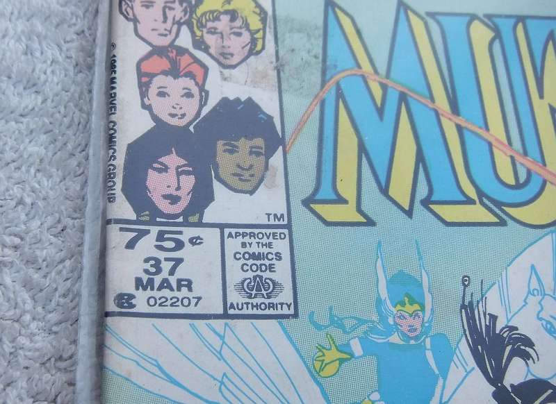 1985 /86 MARVEL - THE NEW MUTANTS #37
