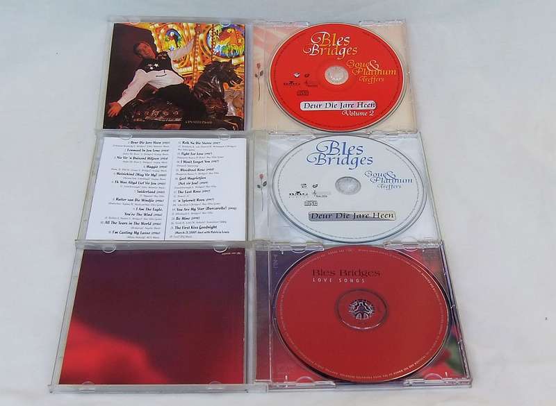 3 CD LOT !! BLES BRIDGES - OVER 60 SONGS - GOOD VARIETY - GREAT CONDITION !! FREE COMBINING !!