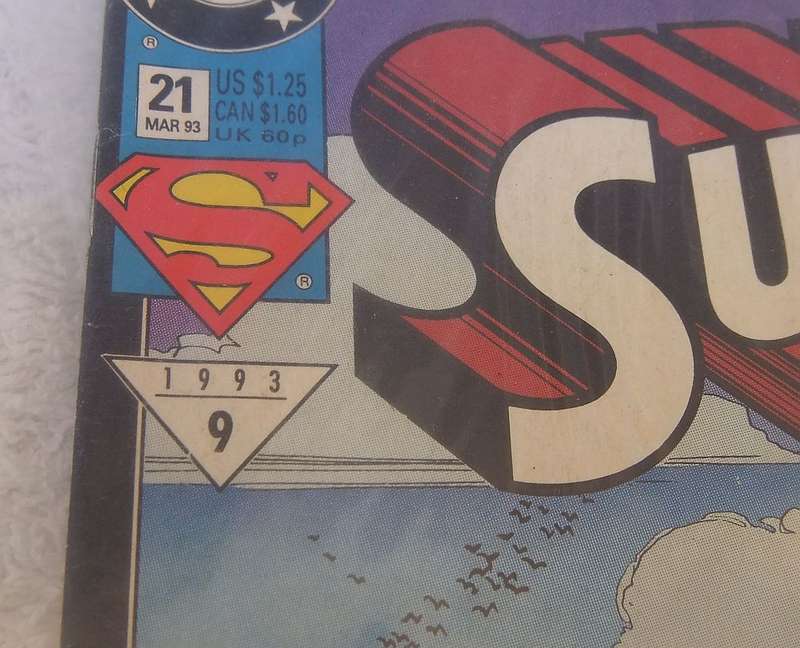 DC COMICS - SUPERMAN THE MAN OF STEEL #21 (1993 )