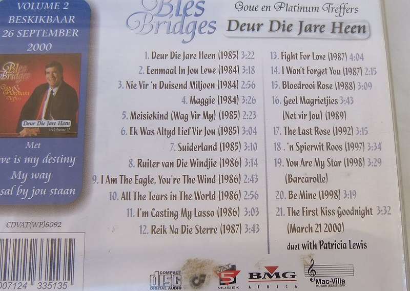 3 CD LOT !! BLES BRIDGES - OVER 60 SONGS - GOOD VARIETY - GREAT CONDITION !! FREE COMBINING !!