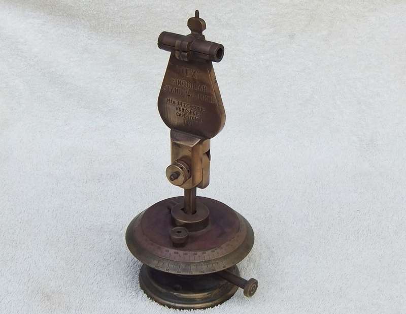 SUPER RARE !! A 1941 WW2 "TEX" MILITARY BINOCULARS STAND No.1 MKII - MADE IN CAPE TOWN