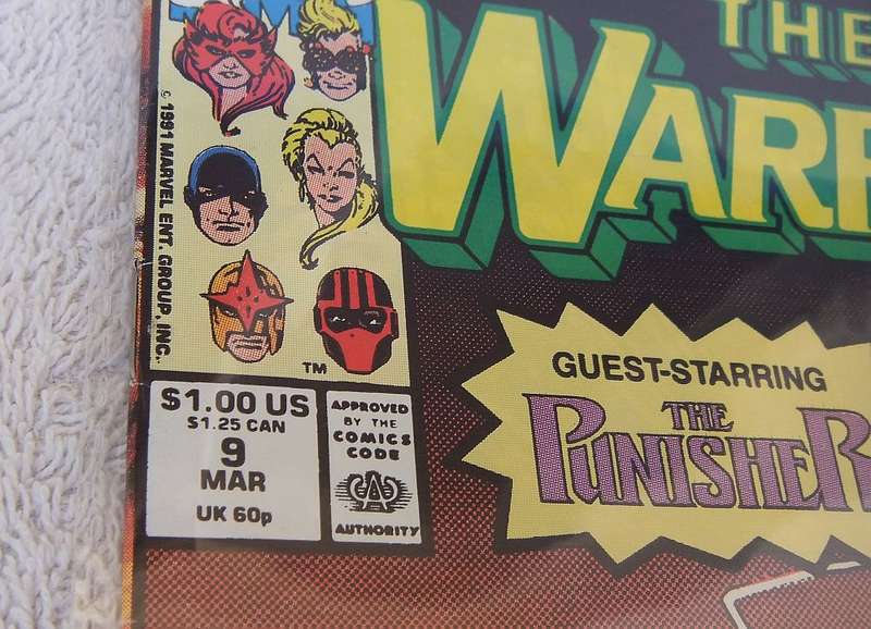 1991 MARVEL COMICS - THE NEW WARRIORS #9