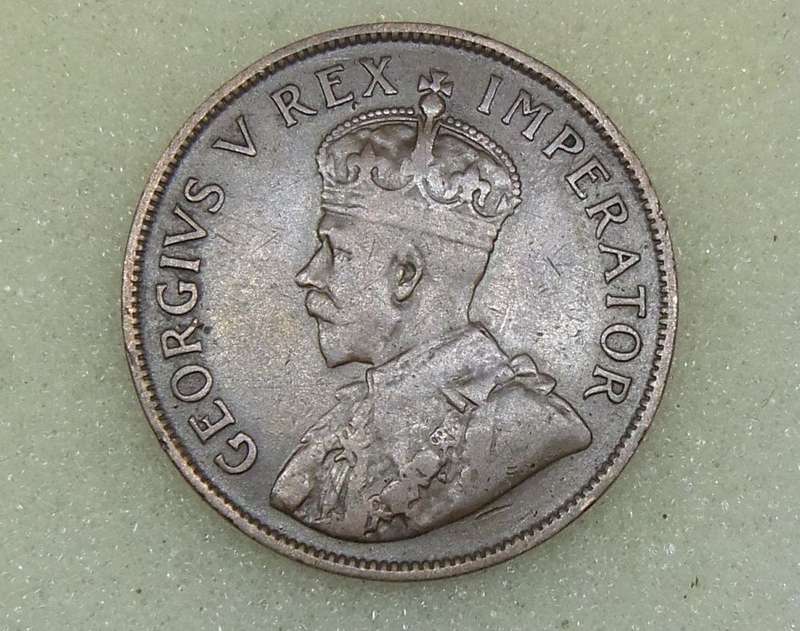 1934 SOUTH AFRICAN UNION PENNY