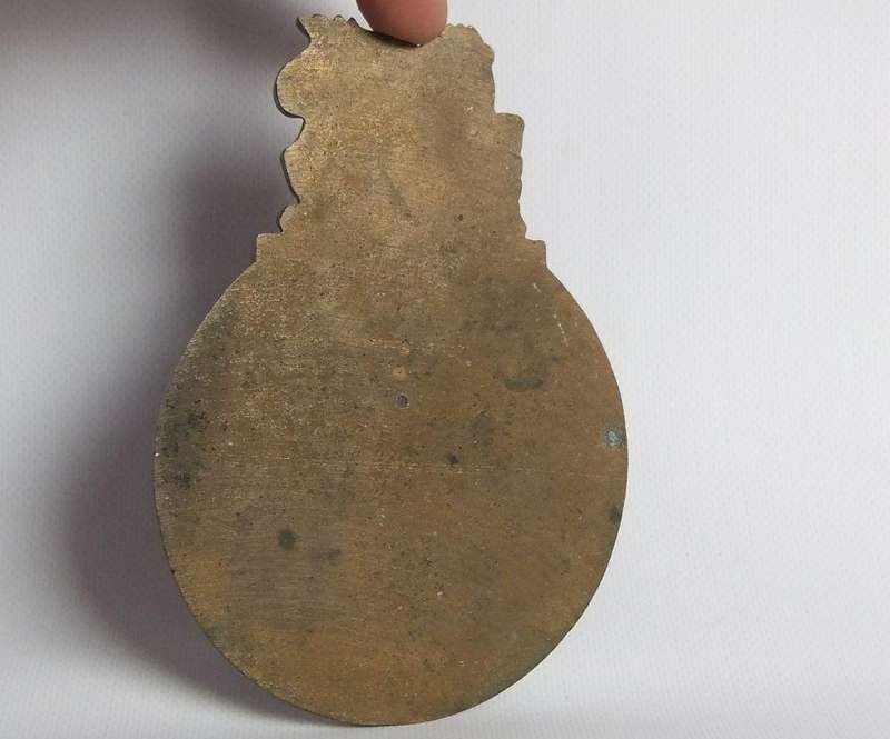 AN AWESOME RARE VINTAGE SOUTH AFRICAN NAVY MAGALIESBERG REGIMENT BRONZE PLAQUE
